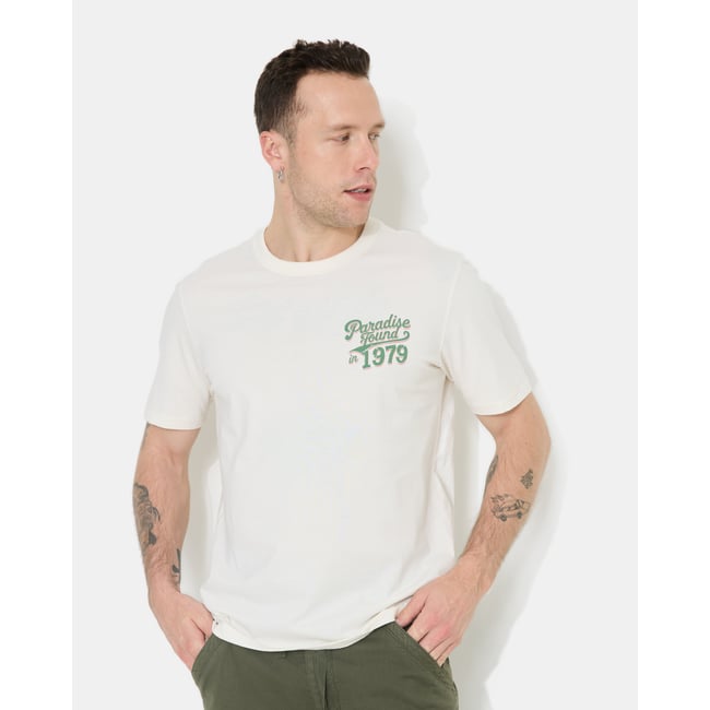 T-Shirt graphique DOLLY blanc <span itemprop=