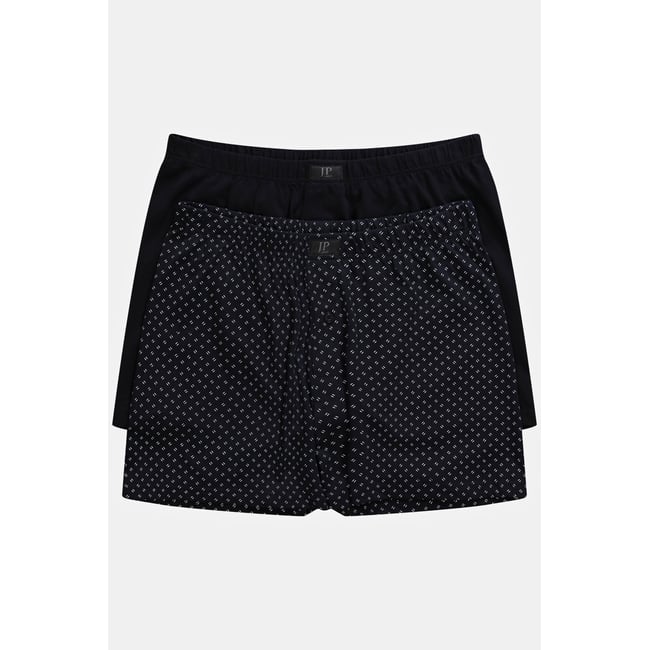 Lot de 2 caleçons OEKO-TEX noir <span itemprop=