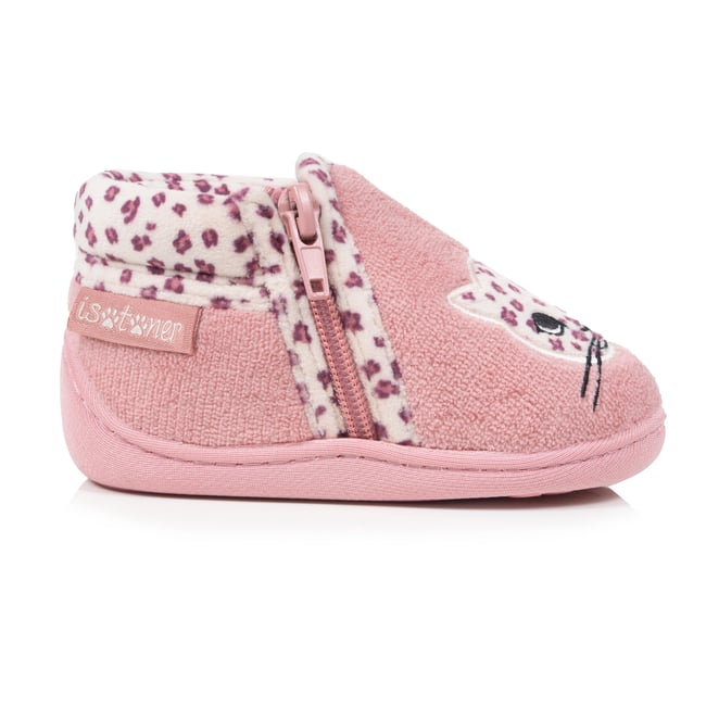 Chaussons Bottillons rose <span itemprop=