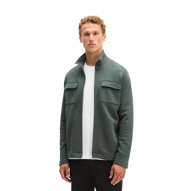 Veste en molleton coupe classique en pur coton biologique - MARC O'POLO