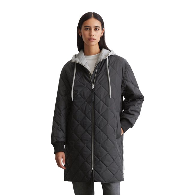 Blouson long style aviateur regular en ripstop résistant à l'eau - MARC O’POLO DENIM