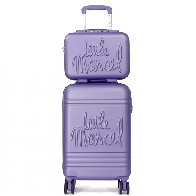 Lot valise cabine 55cm plus un vanity rigide - LITTLE MARCEL