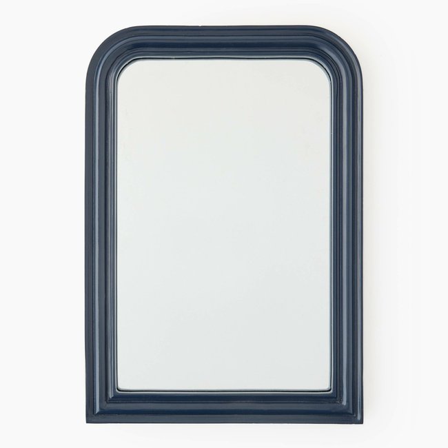 Miroir vintage, 35x50x4cm, en bois Couleur nocturne <span itemprop=