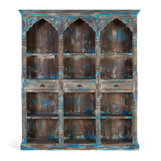 Bibliothèque Couleur bleu <span itemprop=