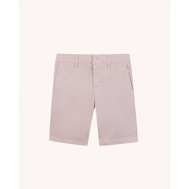 Short chino SAULIEU SAULIEU rose grisé <span itemprop=