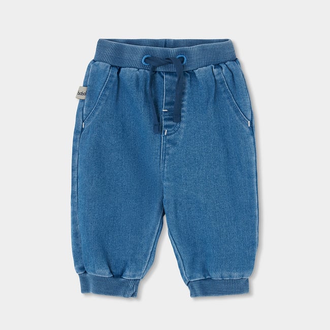 Pantalon bébé garçon denim bleu <span itemprop=