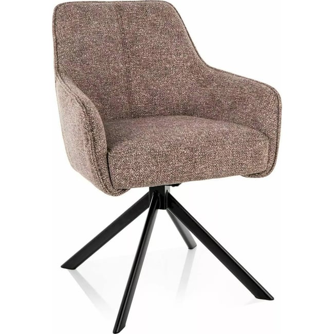 Chaise de salle à manger pivotante NOTTI LEO - RECOLLECTION