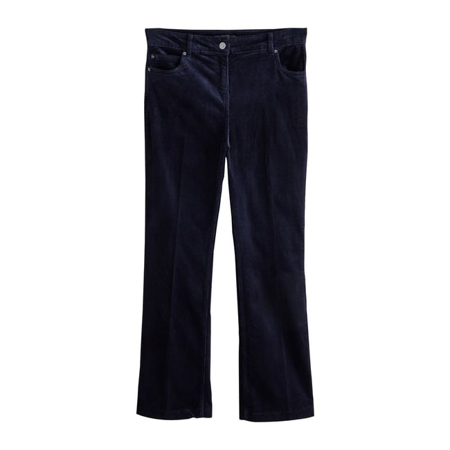 Pantalon bootcut en velours côtelé avec modal - NEXT
