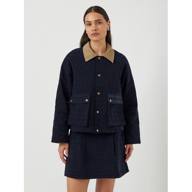 Veste navy blazer <span itemprop=
