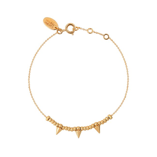 Bracelet 3pm phenix doré <span itemprop=