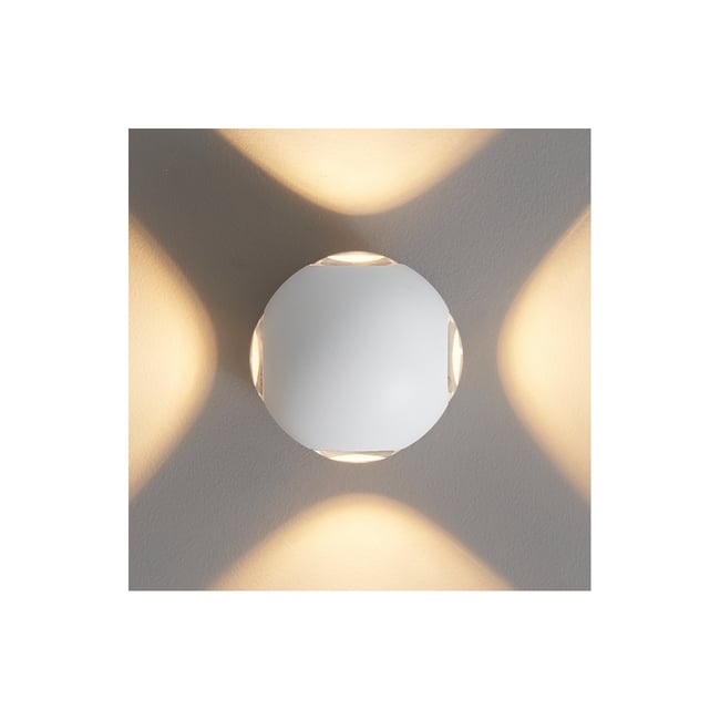 Applique ronde quatre points lumineux - JOIA Couleur v002227 <span itemprop=