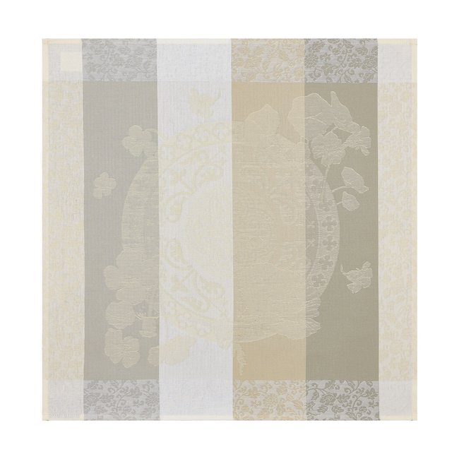 Serviette en Coton, FLEURS GOURMANDES - LE JACQUARD FRANCAIS