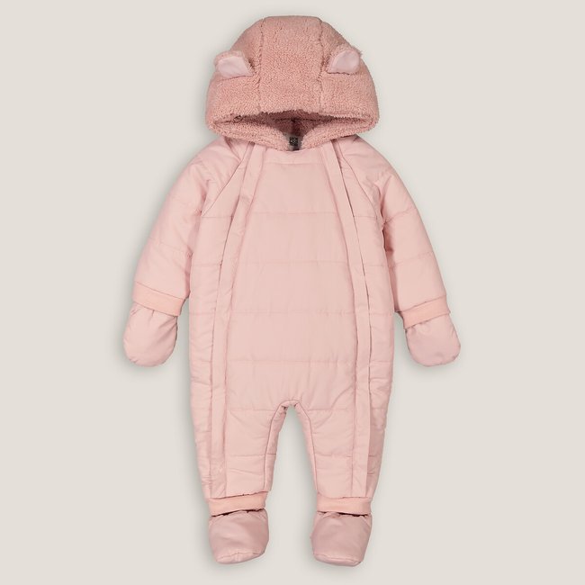 Combipilote chaude à capuche rose LA REDOUTE COLLECTIONS