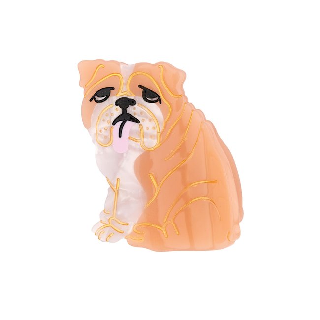 Pince à cheveux Bouledogue Anglais - COUCOU SUZETTE
