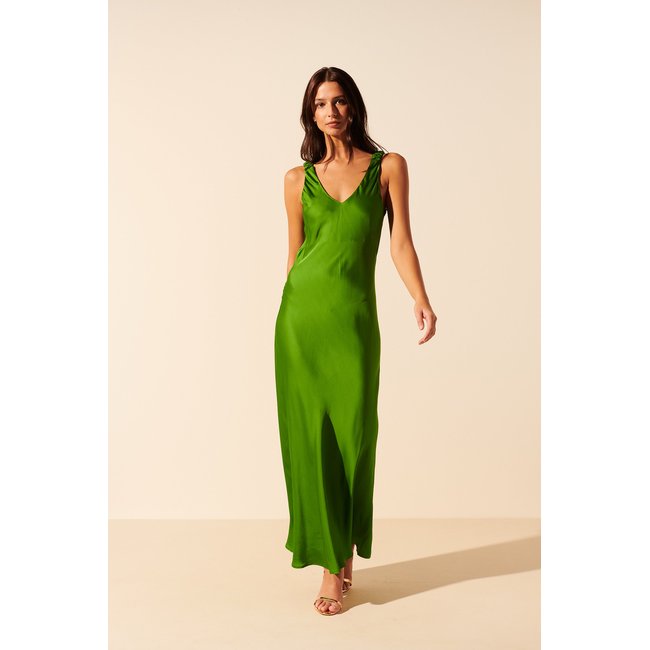 Robe longue satinée GRAMMY - BENOA