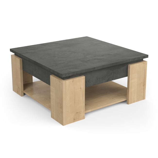 Table basse L80 cm - AUSTIN Couleur v002237 <span itemprop=