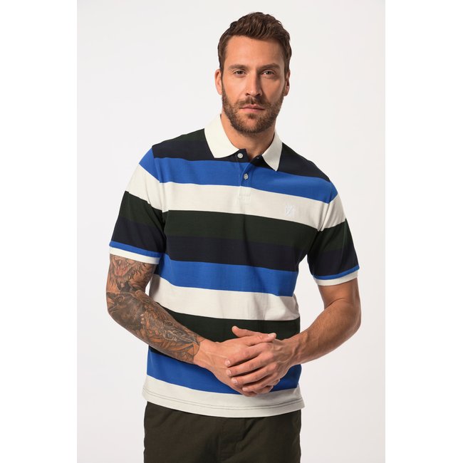 Polo à manches courtes. Maille piquée blanc cassé <span itemprop=