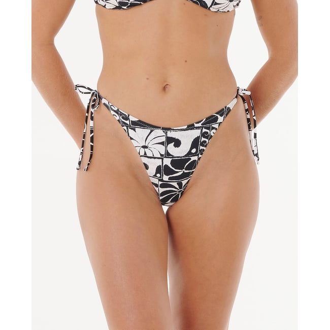 Bas de maillot de bain brésilien SEARCH noir délavé <span itemprop=