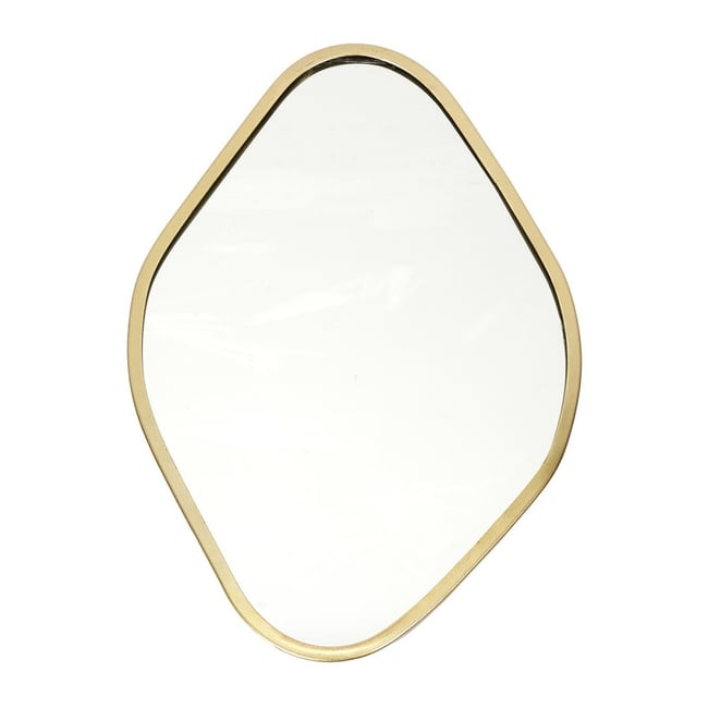 Miroir Contour Déco Doré Losange Couleur v019843 <span itemprop=