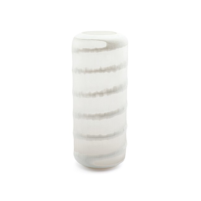 Vase Topina, opakes Frostglas weiss AM.PM