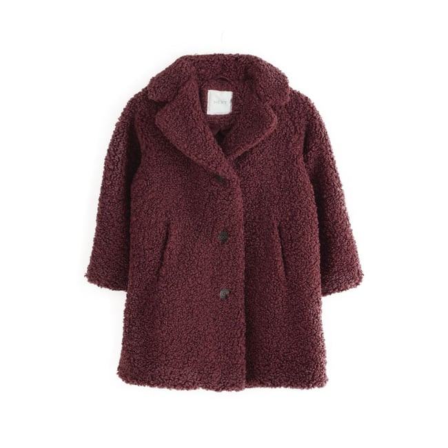 Manteau long en imitation peau de mouton - NEXT