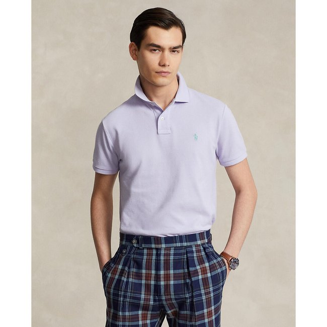 Polo cintré en coton piqué  - POLO RALPH LAUREN
