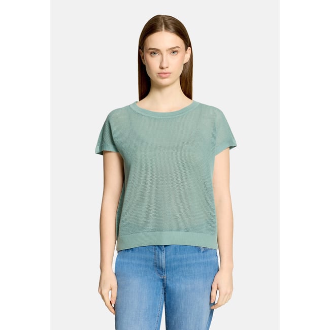 Pull-over en maille ajourée sans manches - BETTY BARCLAY