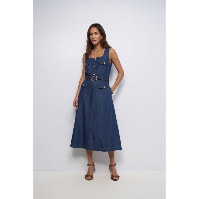 ROBE LIGHTDENIM bleu foncé <span itemprop=