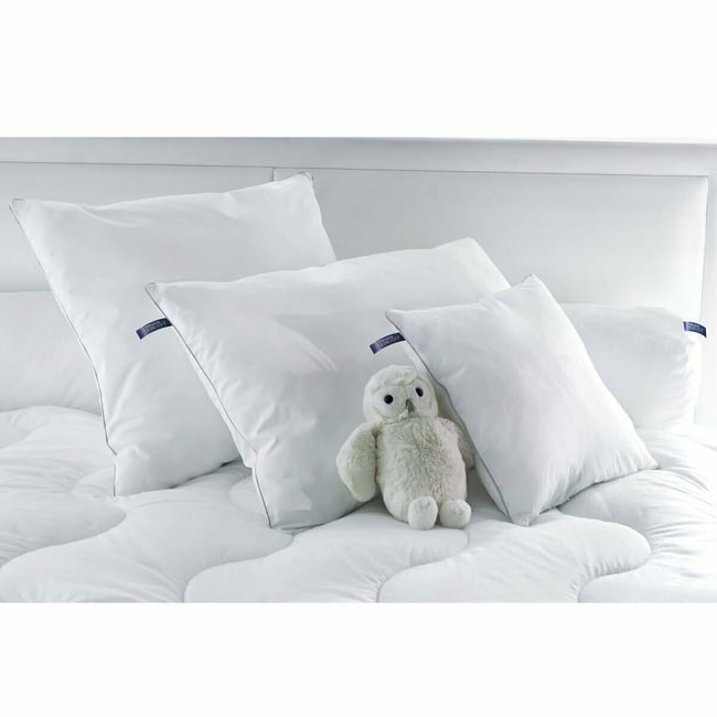 Traversin modulable premium anti-acarien Couleur blanc <span itemprop=