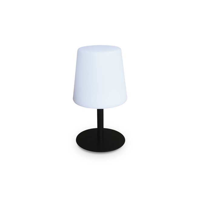 Lampe de table intérieur/extérieur LED 16cm LAMPADA S COLOR Couleur noir <span itemprop=