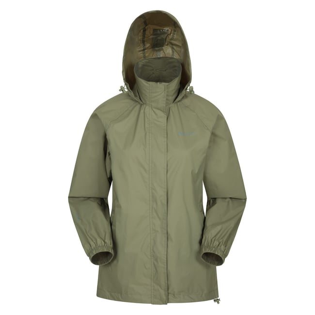 Veste imperméable à capuche pliable PAKKA - MOUNTAIN WAREHOUSE