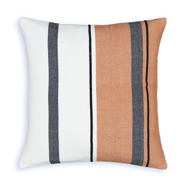 Federa per cuscino 45 x 45 cm cotone, Arani ecru/caramello LA REDOUTE INTERIEURS
