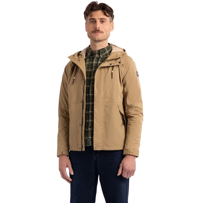 Veste imperméable MALCOLM DLX camel <span itemprop=
