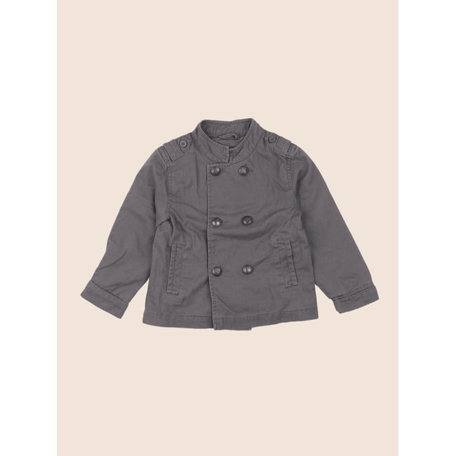 Veste - Etat satisfaisant gris <span itemprop=