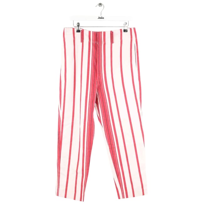 Pantalon droit - Très Bon État rouge <span itemprop=