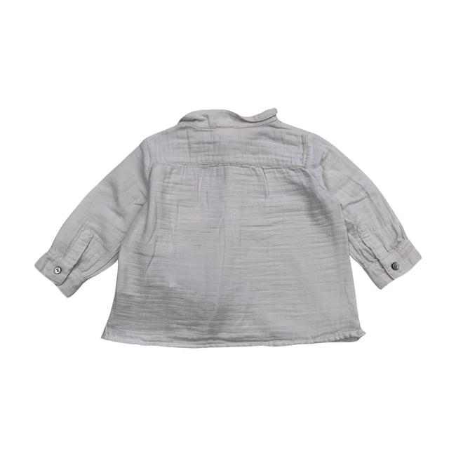 Chemise bébé - Très bon état blanc <span itemprop=