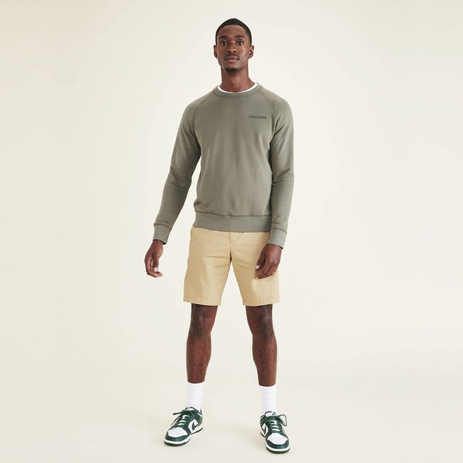 Smart supreme flex modern chino shorts in cotton gold coloured Dockers La Redoute