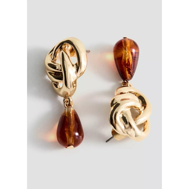 Boucles d’oreilles pendantes goutte or <span itemprop=