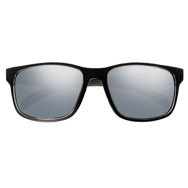 Lunettes de soleil finition gomme noir <span itemprop=
