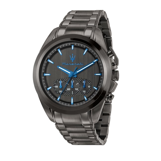 Montre-chronographe DARK EDITION gris, brossé <span itemprop=