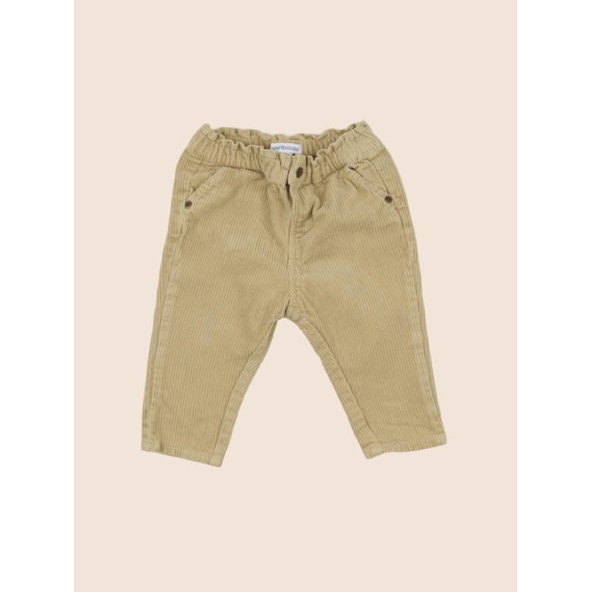 Pantalon - Etat satisfaisant jaune <span itemprop=