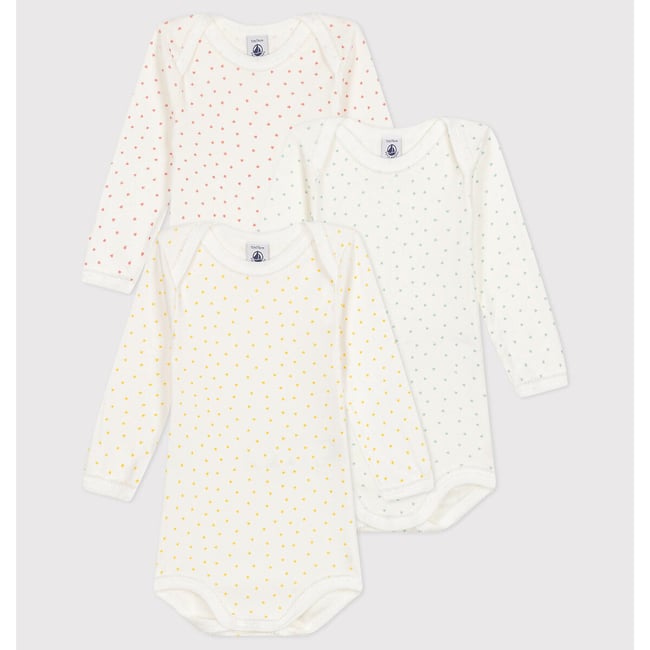 Body Bébé Manches Longues Petit Bateau - 100% Coton - Mixte