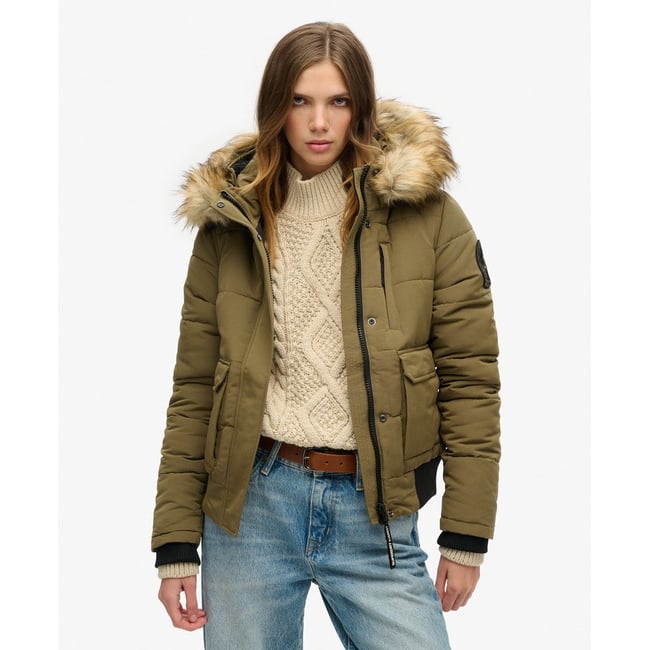 Bomber à capuche Everest - SUPERDRY