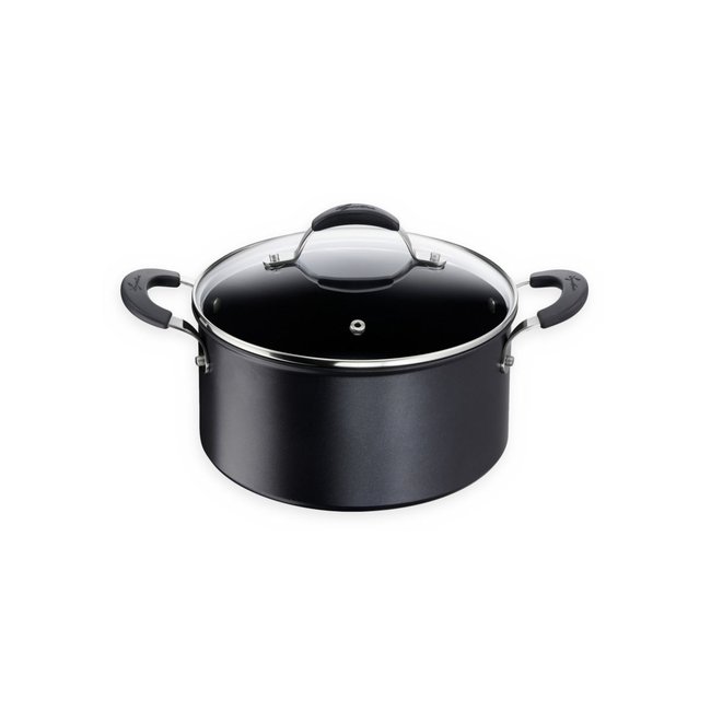 Faitout Ø20 Cm Tempra® Antiadhésif noir <span itemprop=