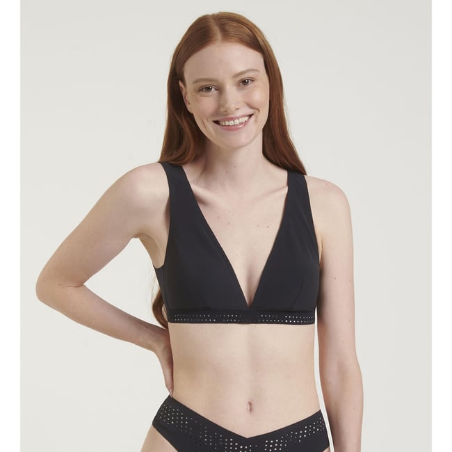 Góra od bikini trójkątna Arienzo czarna SLOGGI