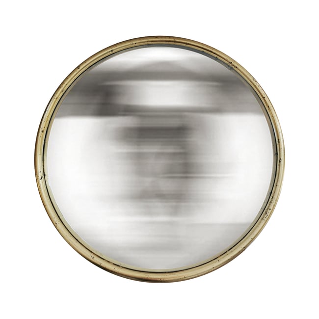 Miroir rond convexe bords fins 60 cm - EMDE