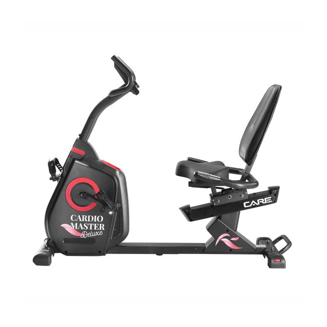 Vélo semi allongé - CARE - CARDIO MASTER DELUXE noir <span itemprop=
