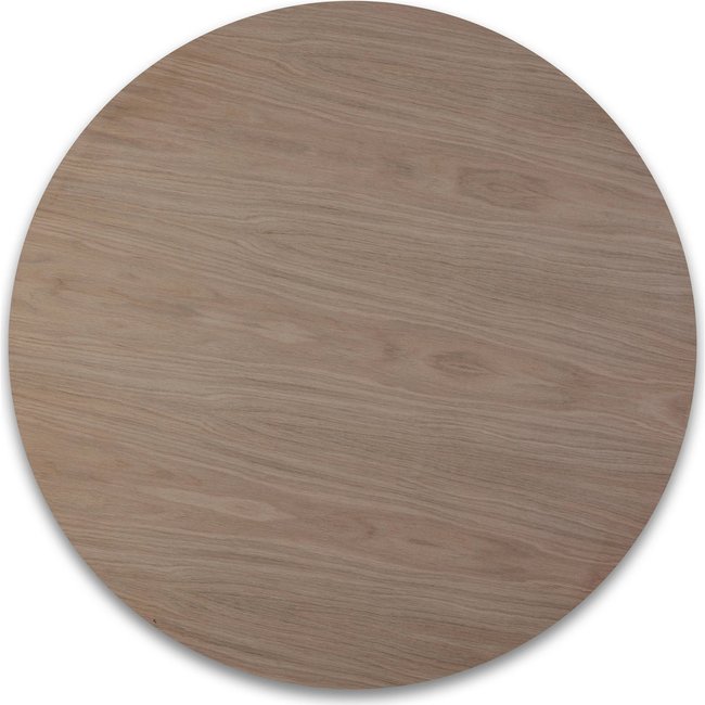 Plateau de table rond en bois 80 cm Couleur chêne naturel clair <span itemprop=
