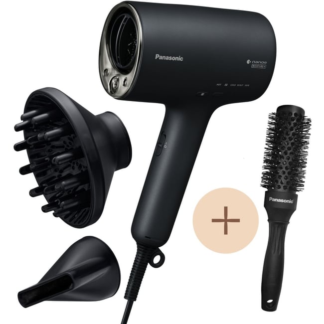 Sèche cheveux EH-NA0J-PACK noir <span itemprop=