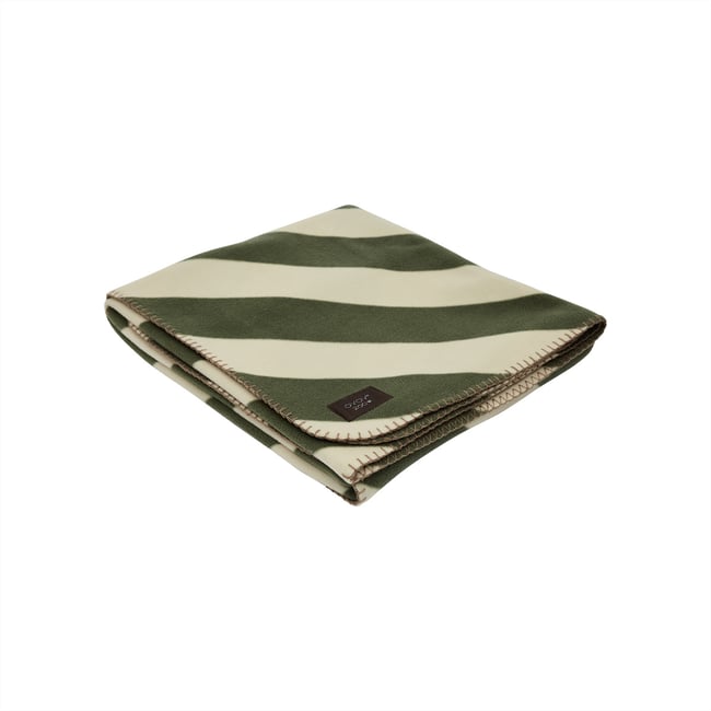 Plaid vert LIVING vert <span itemprop=